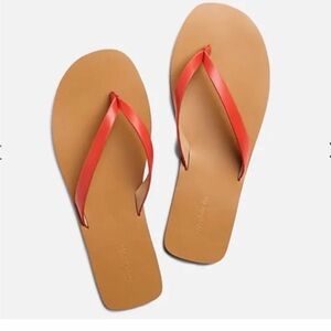 NWT Madewell The Gabi Thong Slide Sandals Size 6.5